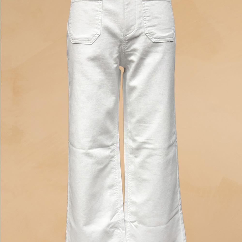 Women's White Flared Jeans